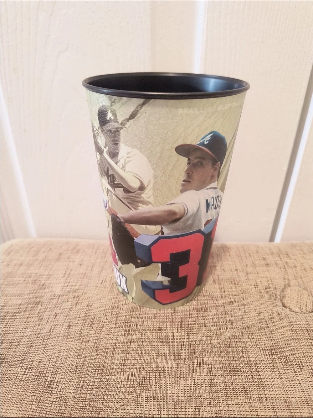 Greg Maddux Atlanta Braves Plastic Refill 2014 Coca-Cola Vintage MLB Cup
